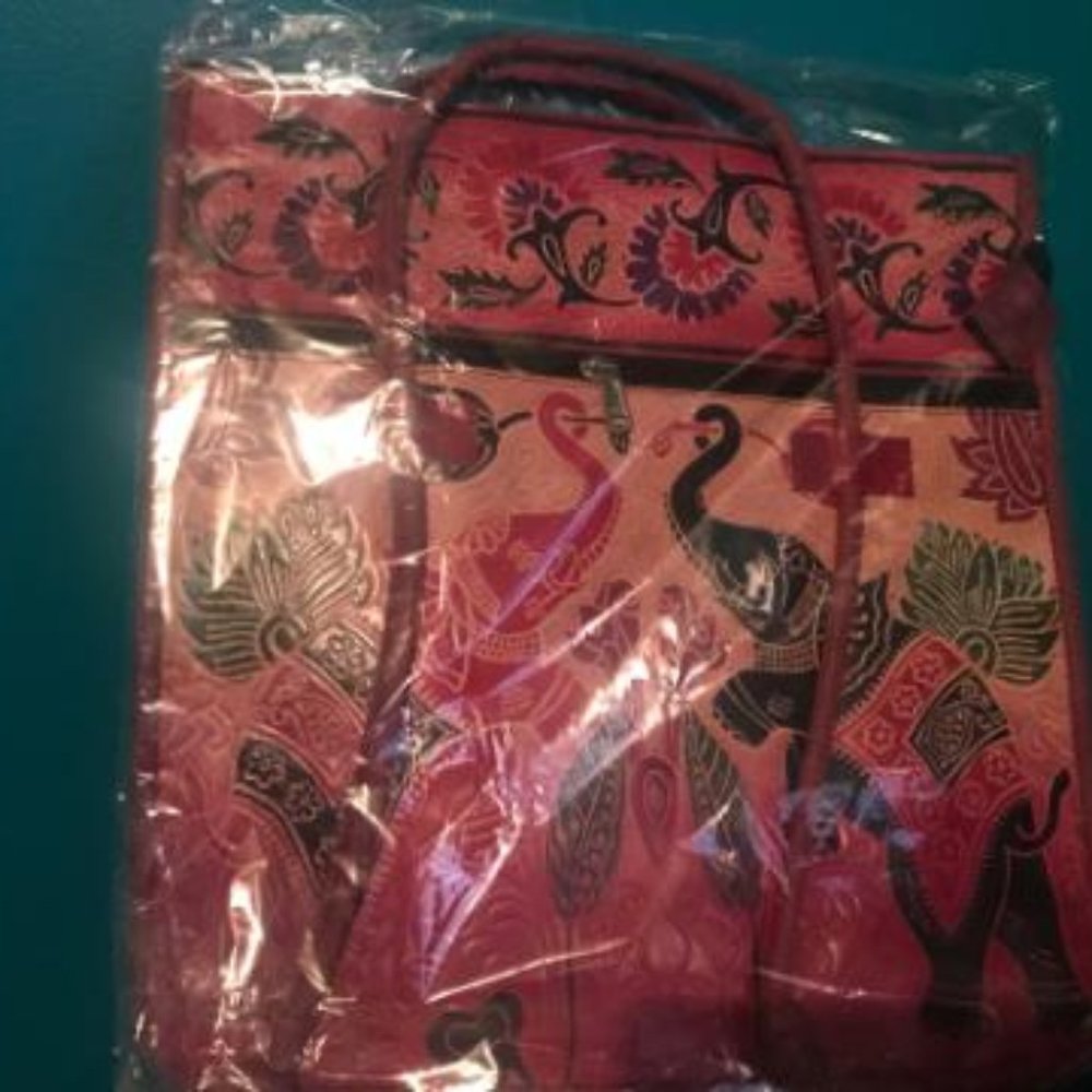 Leather African Handbag